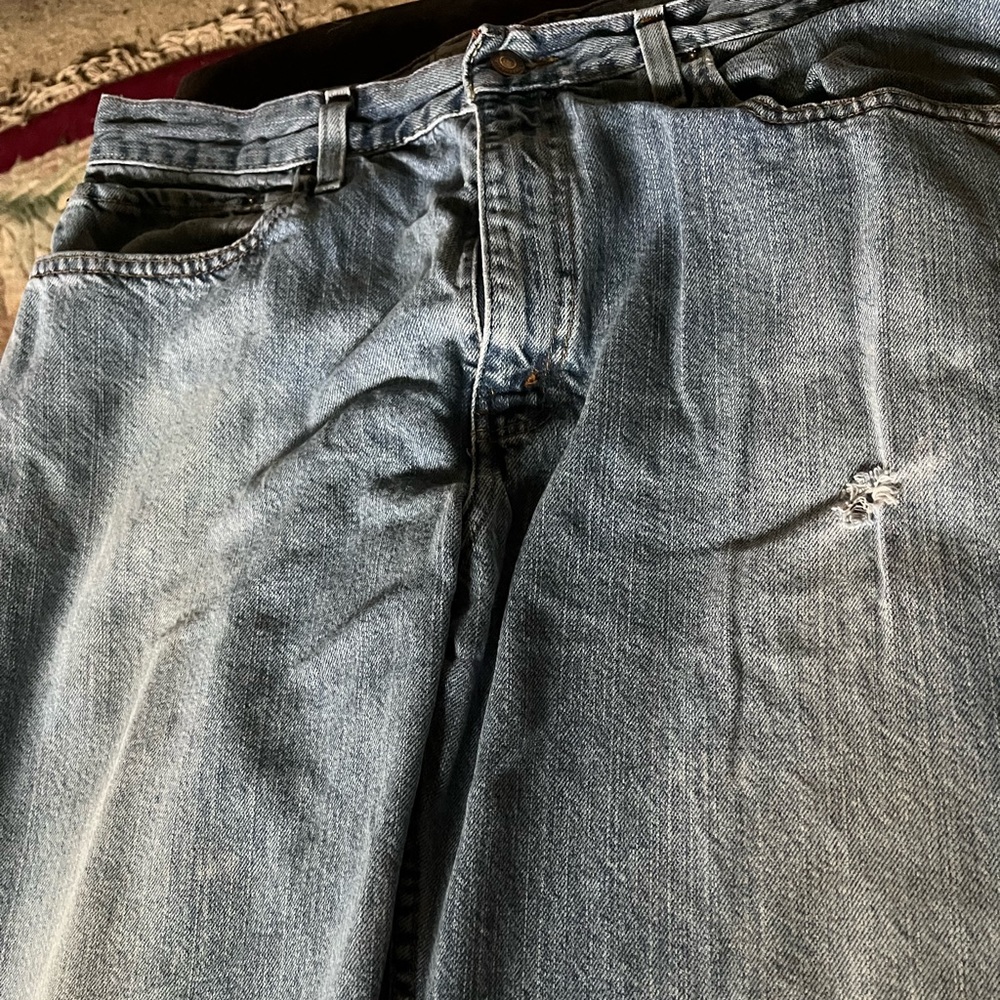 Men’s Levi loose straight jeans, W34 L32